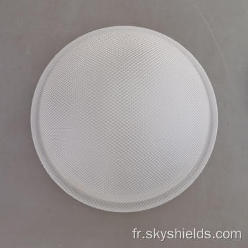 Couvercle lumineux en acrylique blanc léger en acrylique blanc
